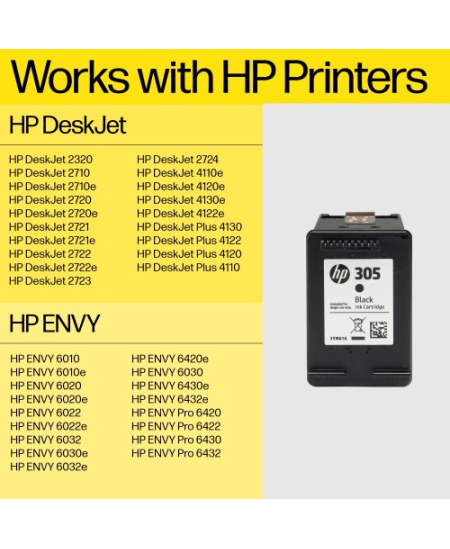 HP 305 Tri-color (3YM60AE) Rašalinė kasetė, CMY