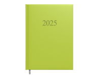 Kalendorius Week 2026, A5, PU, šviesiai žalia sp.