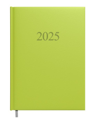 Kalendorius Week 2026, A5, PU, šviesiai žalia sp.