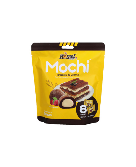 Močiai ROYAL FAMILY, tiramisu skonio, 120 g