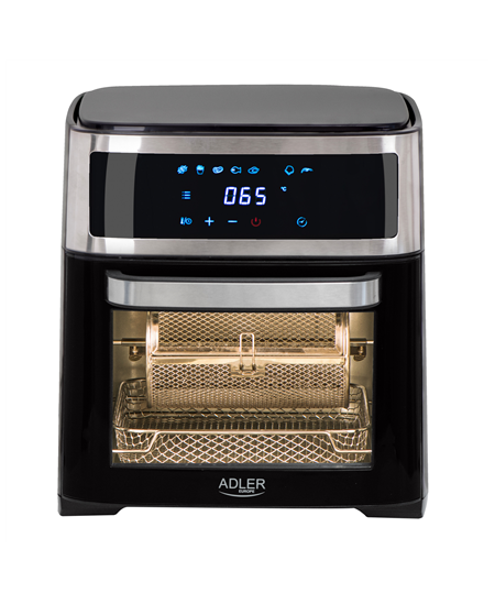 Adler | Airfryer Oven | AD 6309 | Power 1700 W | Capacity 13 L | Stainless steel/Black