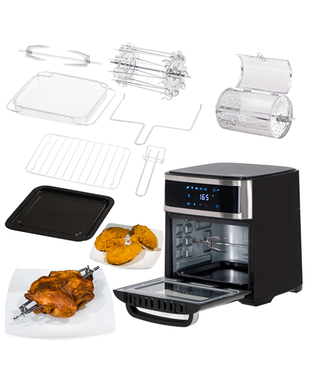 Adler | Airfryer Oven | AD 6309 | Power 1700 W | Capacity 13 L | Stainless steel/Black