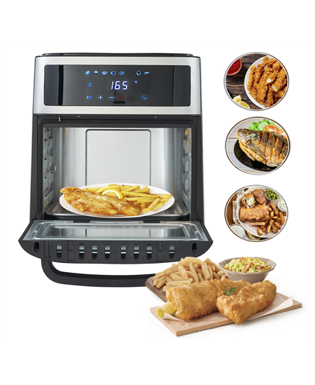 Adler | Airfryer Oven | AD 6309 | Power 1700 W | Capacity 13 L | Stainless steel/Black