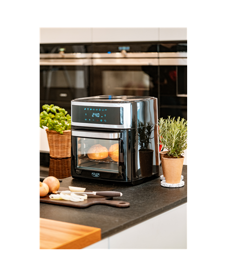 Adler | Airfryer Oven | AD 6309 | Power 1700 W | Capacity 13 L | Stainless steel/Black