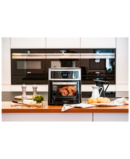 Adler | Airfryer Oven | AD 6309 | Power 1700 W | Capacity 13 L | Stainless steel/Black