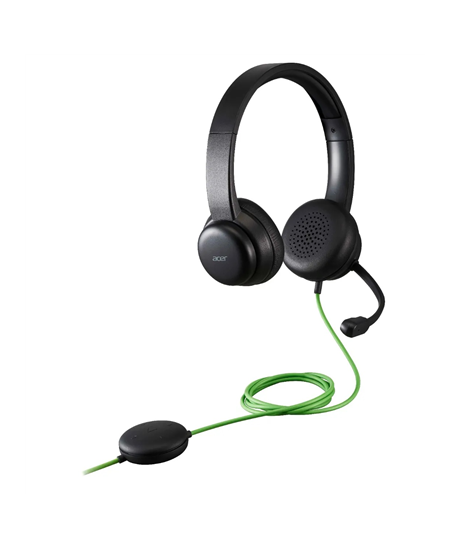 Acer Conference Headset | Built-in microphone | USB Type-A | Black