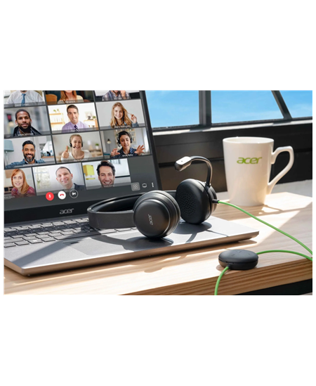 Acer Conference Headset | Built-in microphone | USB Type-A | Black
