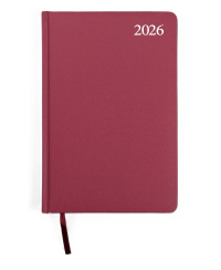 Darbo knyga STANDARD 2026, PVC, A5, vyšninė