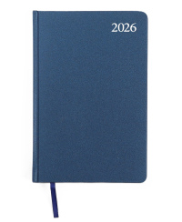 Darbo knyga STANDARD 2026, PVC, A5, mėlyna