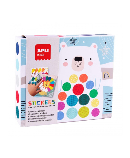 Lipdukų žaidimas Apli Kids „LOKYS“