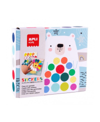 Apli Kids lipdukų žaidimas LOKYS