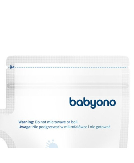 BabyOno maišeliai motinos pienui laikyti užšaldyti 30 vnt.x180 ml, 1084