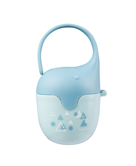 Dėžutė čiulptukams BABYONO, drambliukas, mėlyna, 529/02