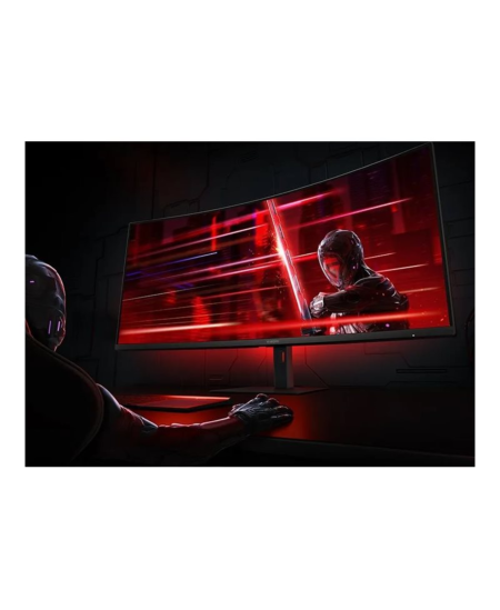 Xiaomi | G34WQi | 34 " | WQHD | 21:9 | 180 Hz | 1 ms | 3440 x 1440 pixels | 350 cd/m² | HDMI ports quantity 2 | Black | Wa