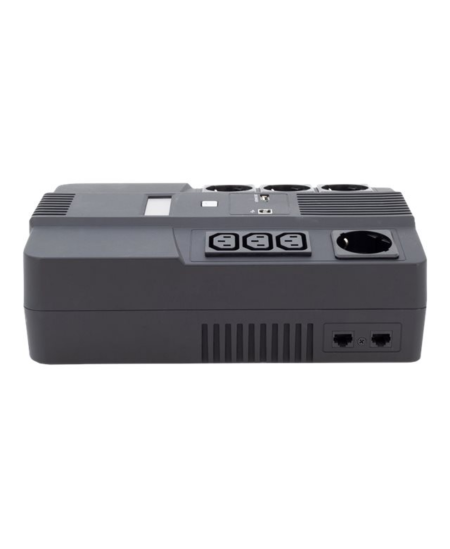 Digitus All-in-One UPS, 600VA/360W, LED 12V/7Ah x1, 4x CEE 7/7,3x IEC C13, USB, RJ45