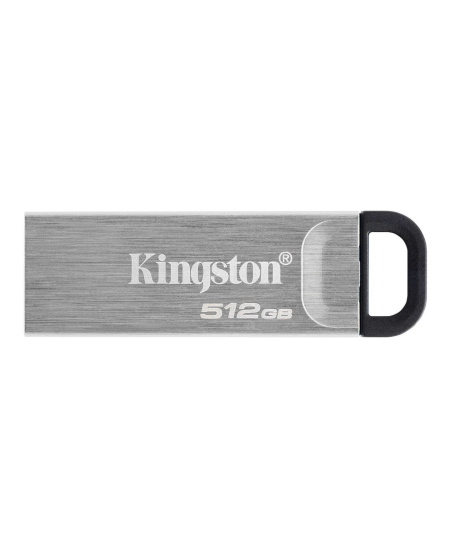 Kingston | USB Flash Drive | DataTraveler Kyson | 512 GB | Type-A USB 3.2 Gen 1 | Silver