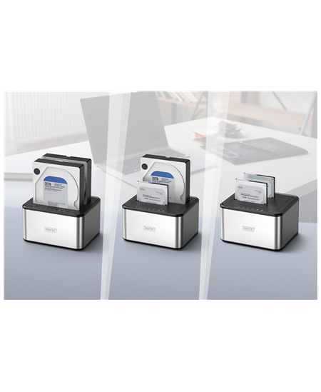 Digitus USB 3.0 dual SATA HDD Docking Station 2.5"/3.5"