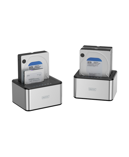 Digitus USB 3.0 dual SATA HDD Docking Station 2.5"/3.5"