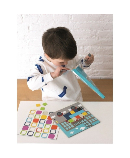 Magnetinis kūrybinis rinkinys APLI KIDS „Miestas“