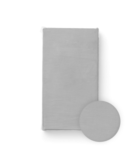 Paklodė Bocioland su guma jersey, tamsiai pilka, 120*60