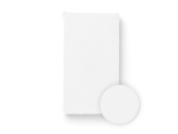 Bocioland paklodė su guma jersey, balta , 120*60 BL050