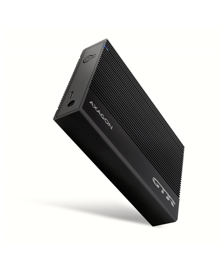 AXAGON Ribbed aluminum USB 3.2 Gen 1 - SATA 6G external box for 3.5" HDD | EE35-GTR