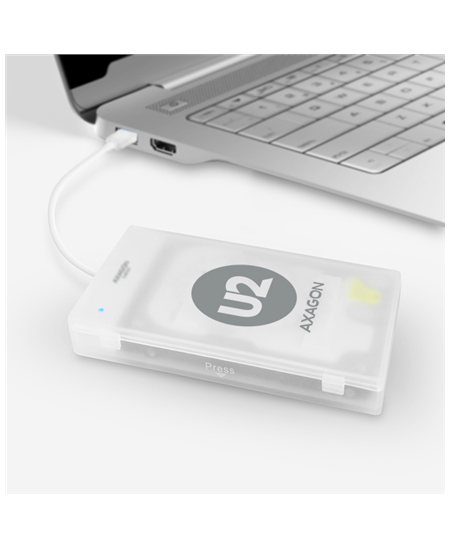AXAGON USB 2.0 - 2.5" HDD SATA adapter case | ADSA-1S