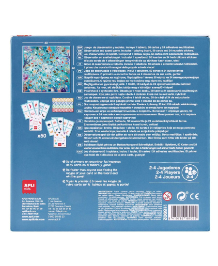 Pastabumo žaidimas Apli Kids „IŠGELBĖK VANDENYNĄ“