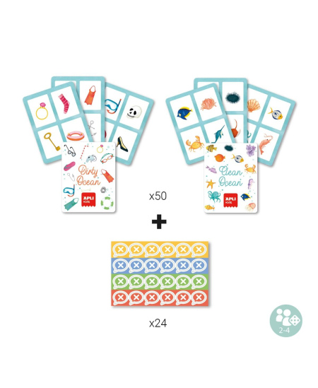 Pastabumo žaidimas Apli Kids „IŠGELBĖK VANDENYNĄ“