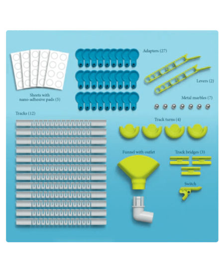 Eksperimentinis rutuliukų ridenimo rinkinys THAMES&KOSMOS „GECKO RUN Starter“