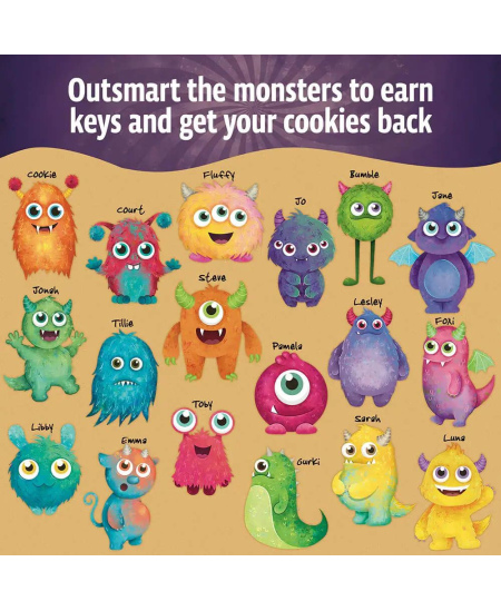 Mokslinis žaidimas THAMES&KOSMOS „Exit kids - Riddles in Monsterville“