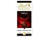 Šokoladas LINDT Excellence, juodas, su aitriosiomis paprikomis, 100g