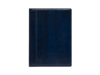 Kalendorius FUTURA Spirex 2026, A4, PU, tamsiai mėlyna