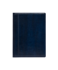 Kalendorius FUTURA Spirex 2026, A4, PU, tamsiai mėlyna