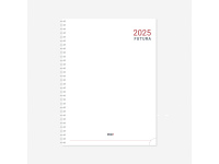 Vidaus blokas kalendoriui FUTURA Spirex 2026, A4