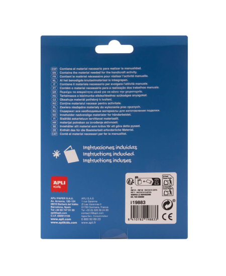 Kūrybinis rinkinys Apli Kids „Veltinio papūgos“