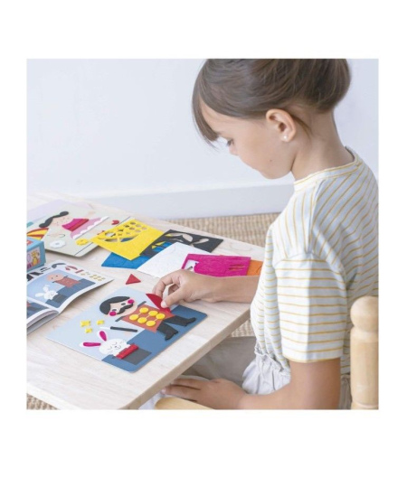 Mano pirmasis veltinio koliažų kūrybinis rinkinys Apli Kids