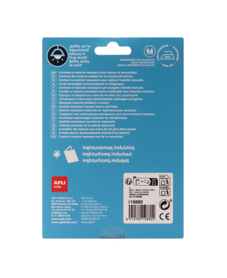 Kūrybinis rinkinys Apli Kids „Lydomos karoliukų mozaikos“