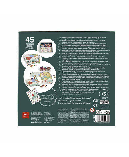 Dėlionė Apli Kids „Europos vėliavos“