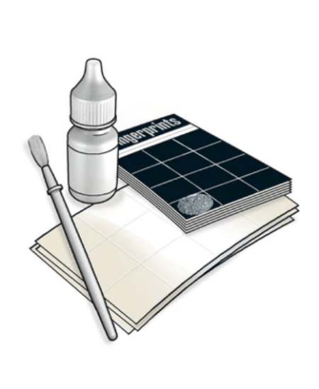 Kišeninis PIRŠTŲ ANTSPAUDŲ RINKINYS THAMES&KOSMOS „Spy Labs“