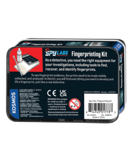 Kišeninis PIRŠTŲ ANTSPAUDŲ RINKINYS THAMES&KOSMOS „Spy Labs“