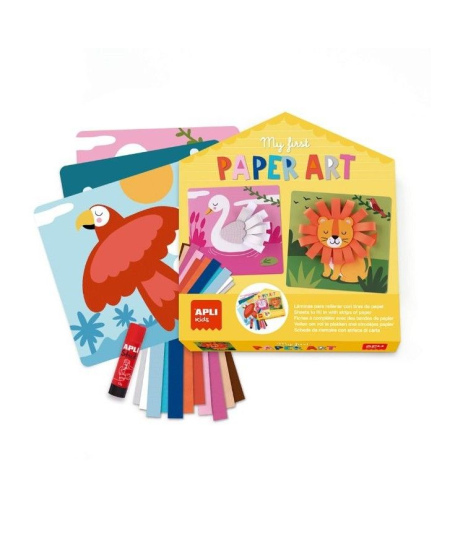 Mano pirmasis popieriaus menas Apli Kids