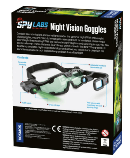 NAKTINIO MATYMO AKINIAI THAMES&KOSMOS „Spy Labs“