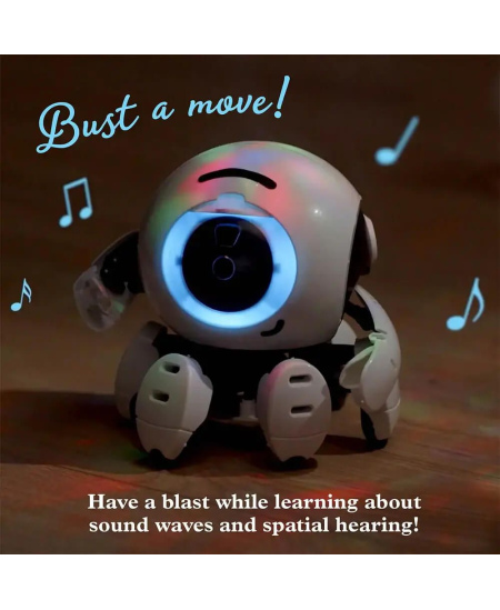 Į garsą reaguojantis robotas THAMES&KOSMOS „Herojus“