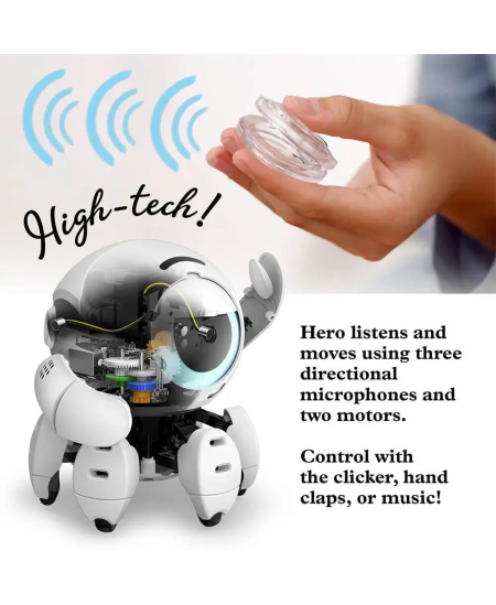 Į garsą reaguojantis robotas THAMES&KOSMOS „Herojus“