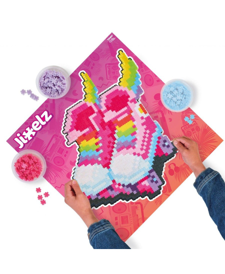 Kūrybinė mozaika FatBrainToys „Jixelz - Riedučiai ir ausinės“ (1250 d.)