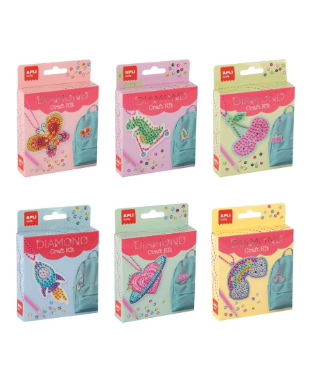 Deimantiniai raktų pakabukai Apli Kids