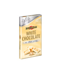 Baltasis šokoladas, be pridėtinio cukraus, 75 g