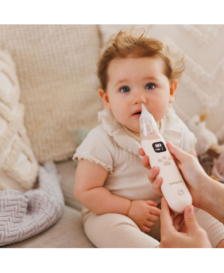 Elektroninis aspiratorius BABYONO, rudas 