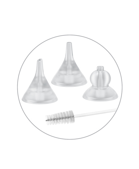 Elektroninis aspiratorius BABYONO, rudas 